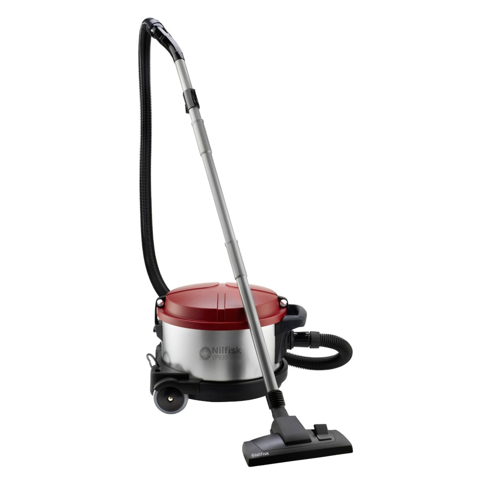Nilfisk tolmuimeja VP 930 230V EU, hõbedane/punane