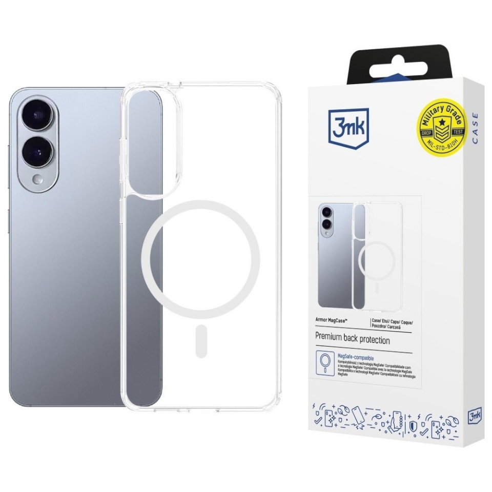 3mk kaitsekest Armor Mag Samsung S25 Ultra MagSafe clear