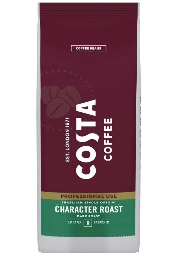 Costa kohvioad Character Roast Brasilian Coffee Beans, 1kg