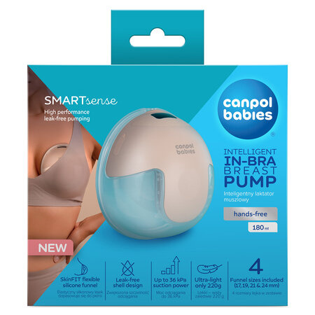 Canpol BABIES nutikas rinnahoidja rinnapump SMARTSENSE, 20/115