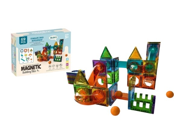 Madej konstruktor Magnetic blocks 69-osaline