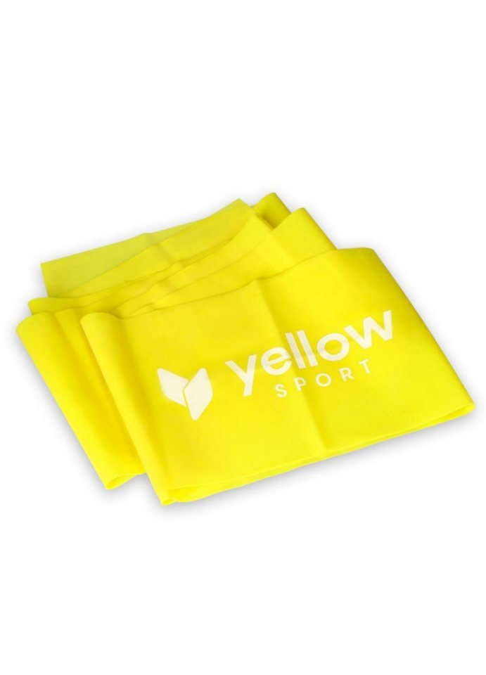 Yellow Sport ekspanderkumm EXERCISE BAND 2 m - kerge/kollane