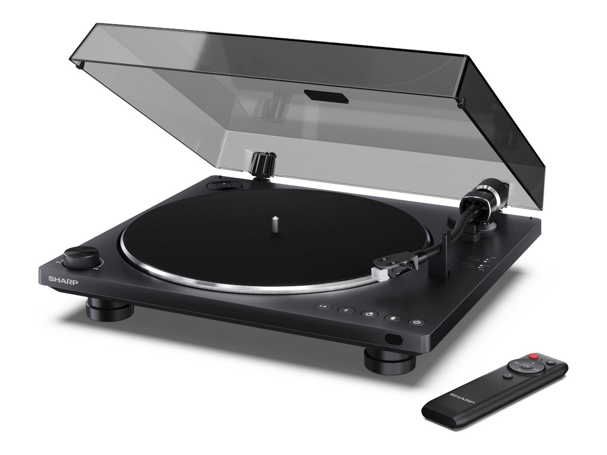 Sharp plaadimängija Automatic RP-TT100 (Bluetooth, USB), must