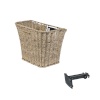 Basil esikorv rattan Look FM, Seagrass (helepruun)