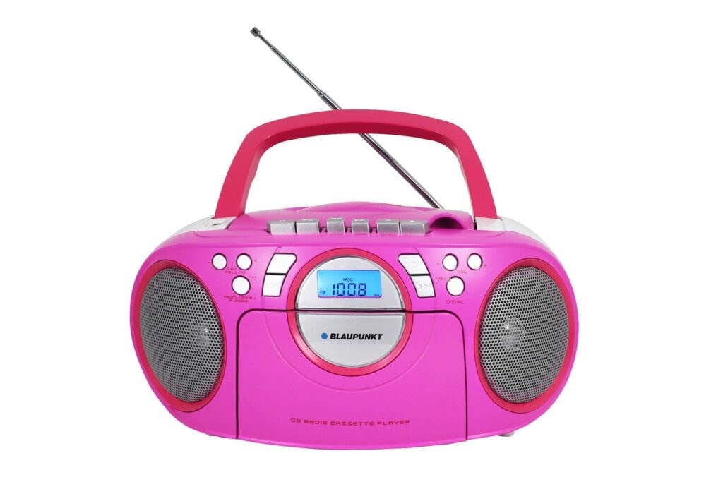 Blaupunkt raadio BB16PK CD/MP3 player, roosa