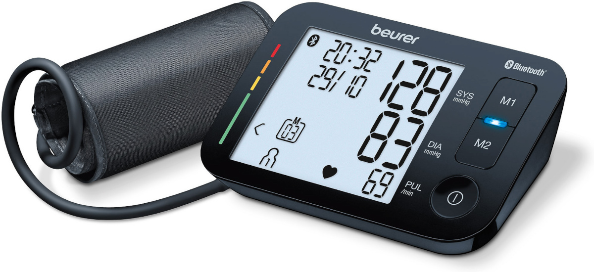 Beurer vererõhumõõtja BM54 Bluetooth Blood Pressure Monitor, must