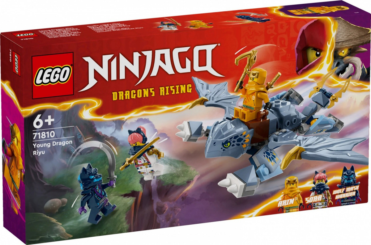 LEGO klotsid 71810 Ninjago Riyu der Babydrache