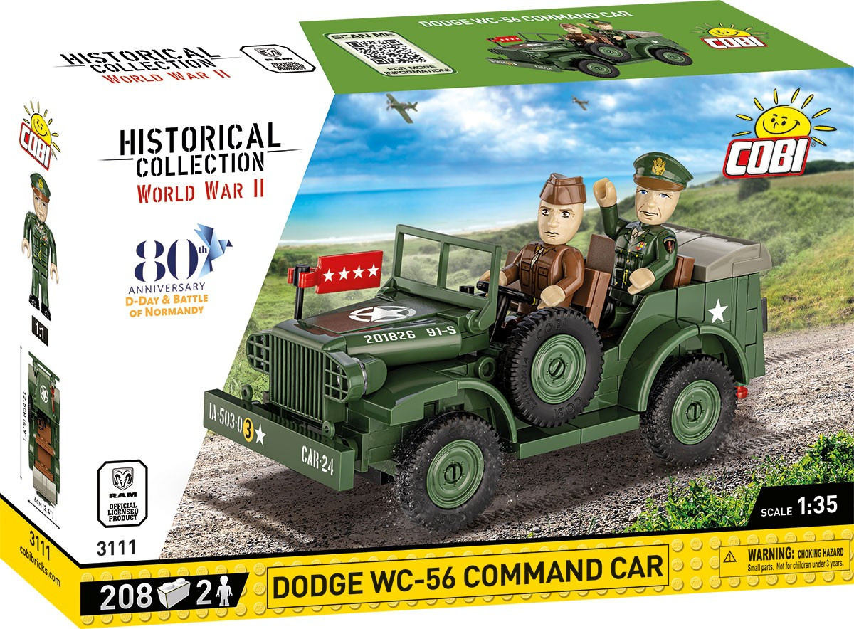 Cobi klotsid Dodge WC-56 Command Car
