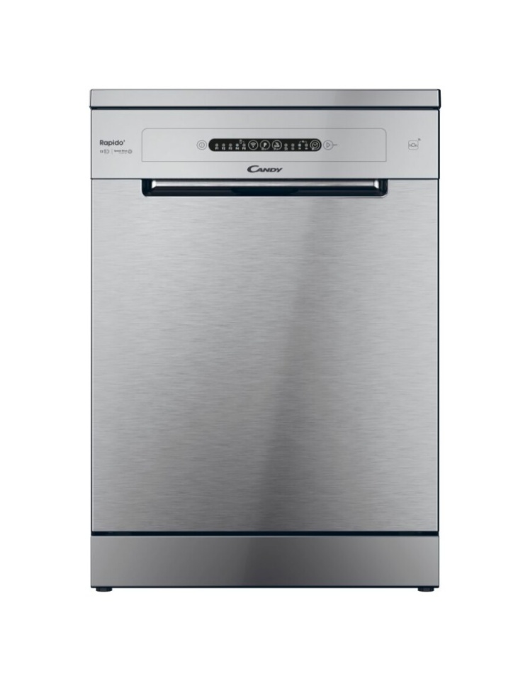 Candy nõudepesumasin CF 3C7L0X RapidO Dishwasher, 59,7cm, roostevaba teras