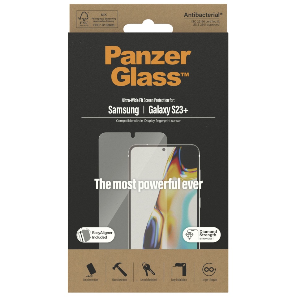 PanzerGlass ekraani kaitseklaas Ultra Wide Fit for Galaxy Hero 6.6