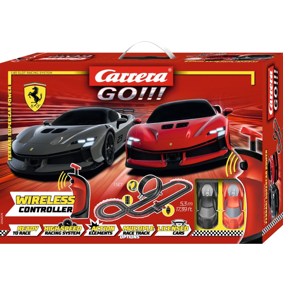 Carrera autoringrada GO!!! Ferrari SF90 XX Stradale Wireless 20062578