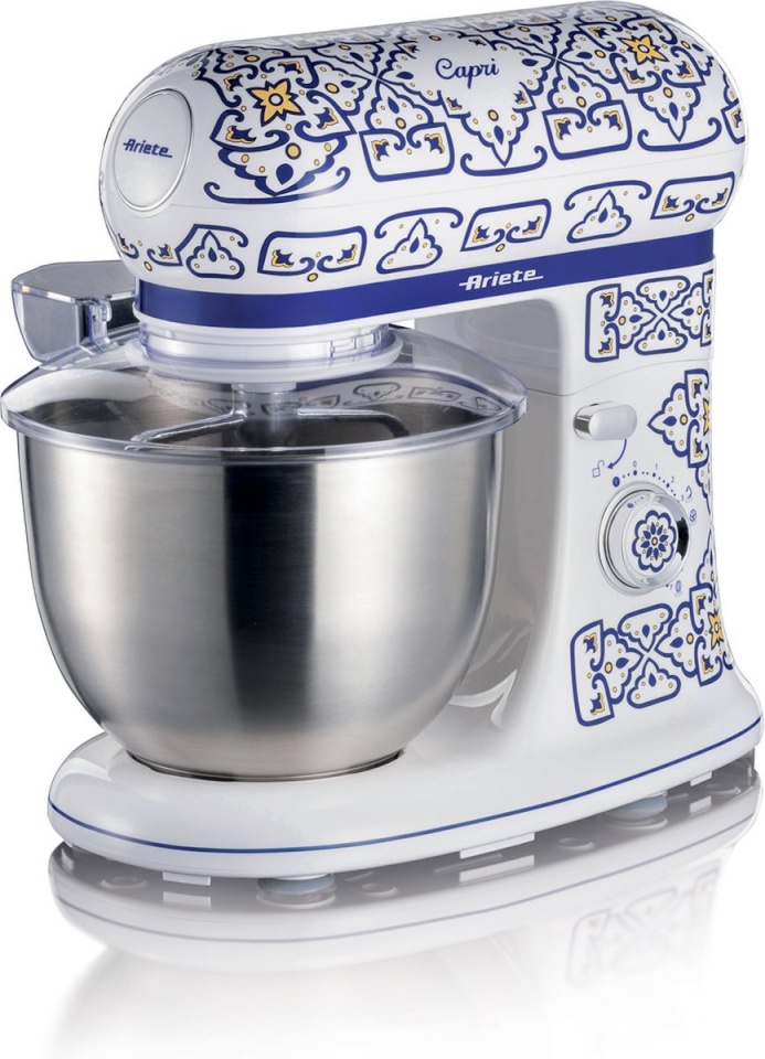 Ariete köögikombain 15880C Capri Italian Design Food Processor, valge/sinine