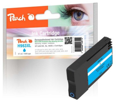 Peach tindikassett HP Nr.963XL 3JA27AE tsüaan OEM reset remanufactured
