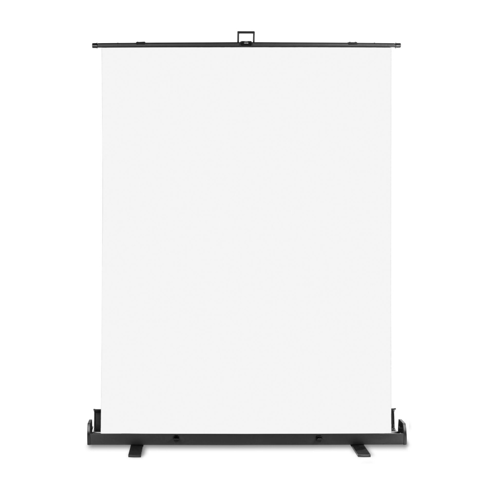Walimex taust pro Roll-up Panel Hintergrund 155x200cm valge