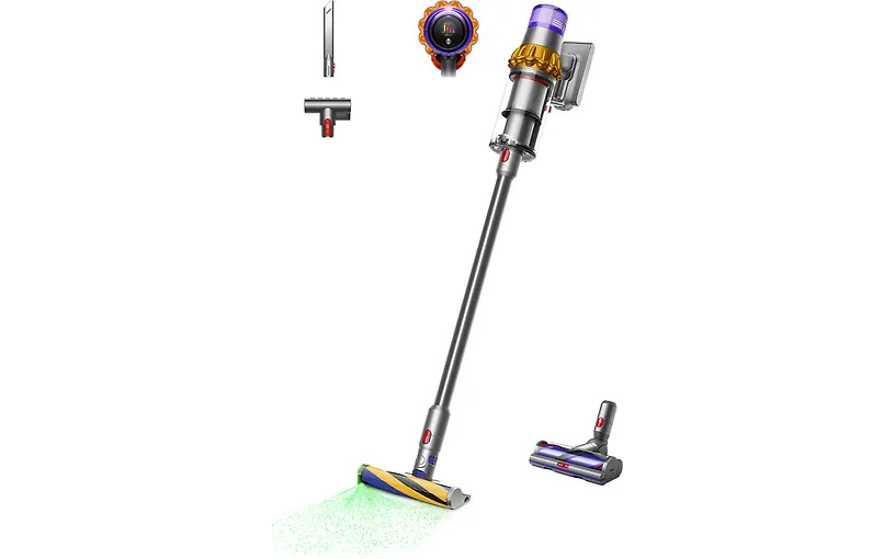 Dyson varstolmuimeja V15 Detect Absolute (2026), kollane/lilla 