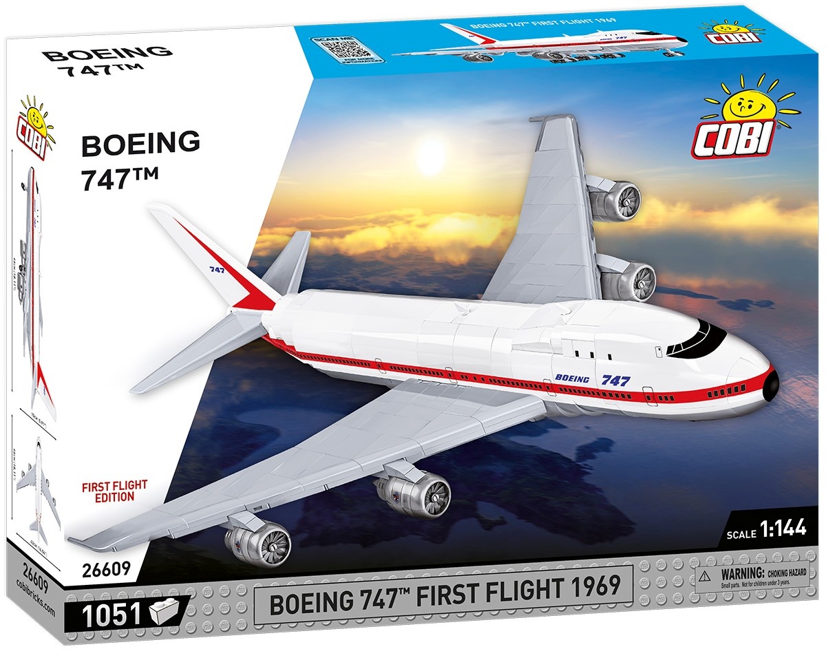 Cobi klotsid Blocks Boeing 747 First Flight 1969