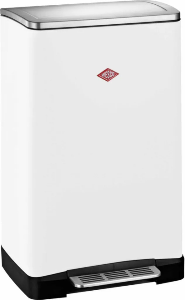 Wesco prügikast 112755 Big Double Boy, valge