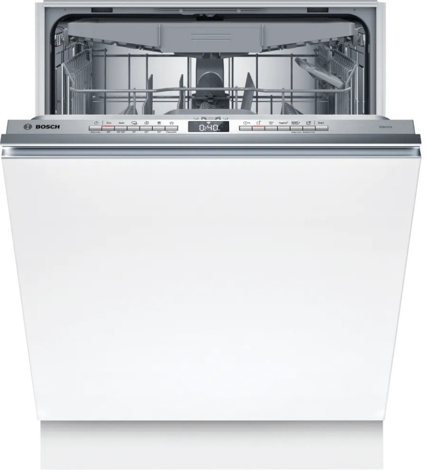 Bosch integreeritav nõudepesumasin SMV4HVX07E Built-In Dishwasher, valge