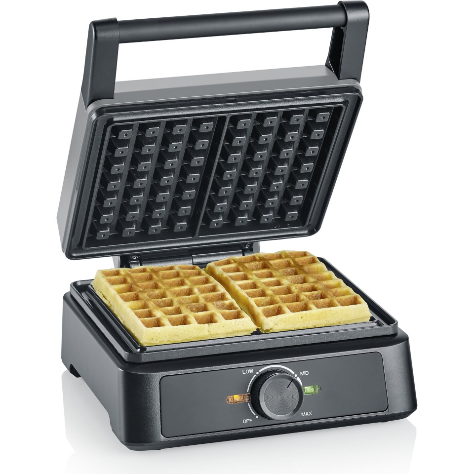 Severin vahvliküpsetaja WA 2125 Belgian Waffle Iron, must
