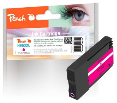 Peach tindikassett HP Nr.963XL 3JA28AE magenta OEM reset
