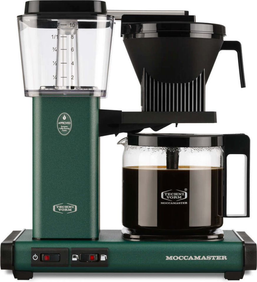 Moccamaster filterkohvimasin Optio Coffee Maker, tumeroheline