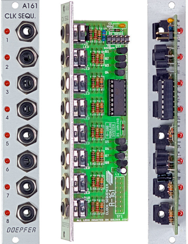 Doepfer A-161 kella/päästiku sekventser Eurorack moodul