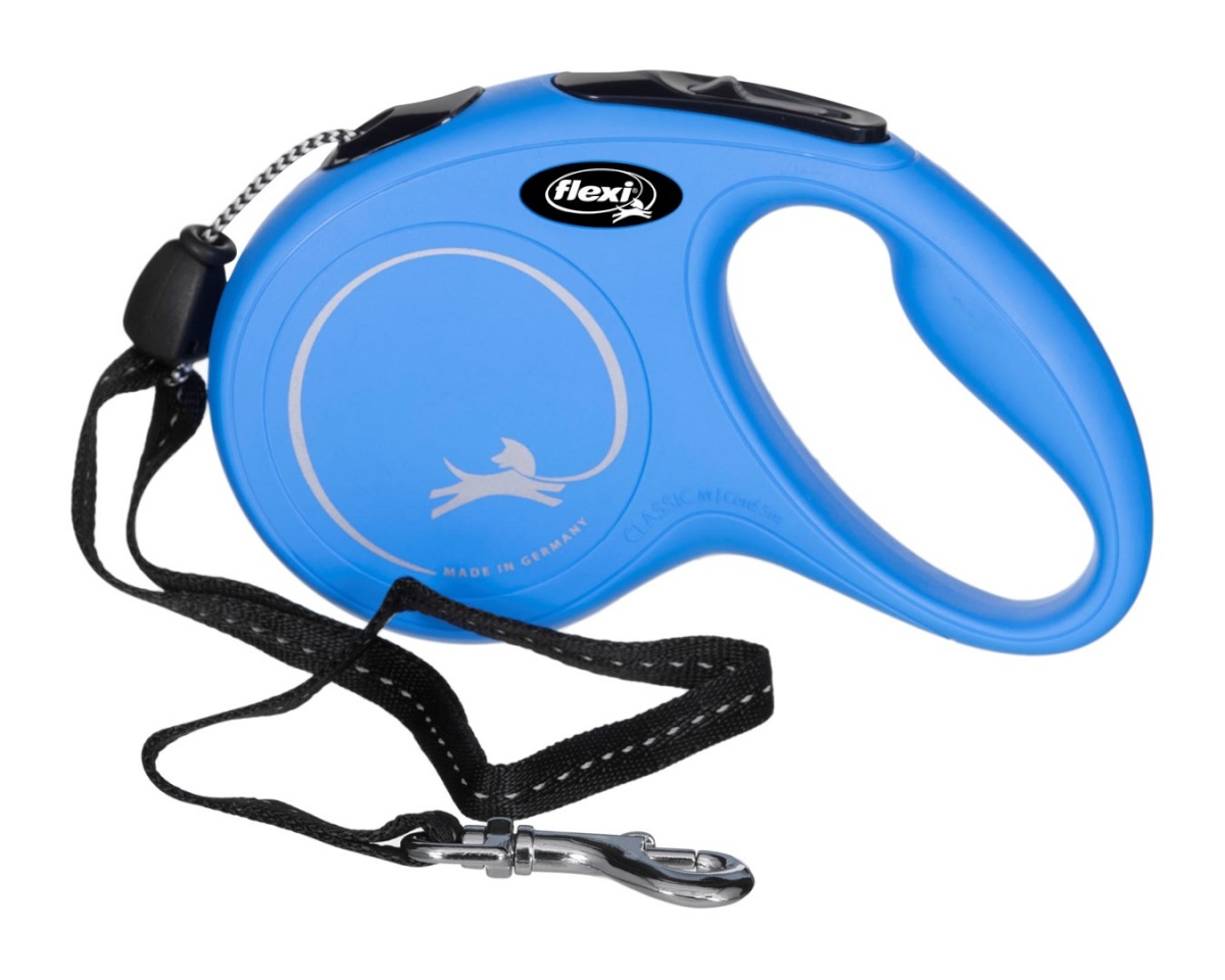 Flexi jalutusrihm New Classic M - retractable leash - 5 m