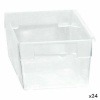 BGB Home Mitmeotstarbeline Karp Modulaarne läbipaistev 15x8x5,3cm (24tk)