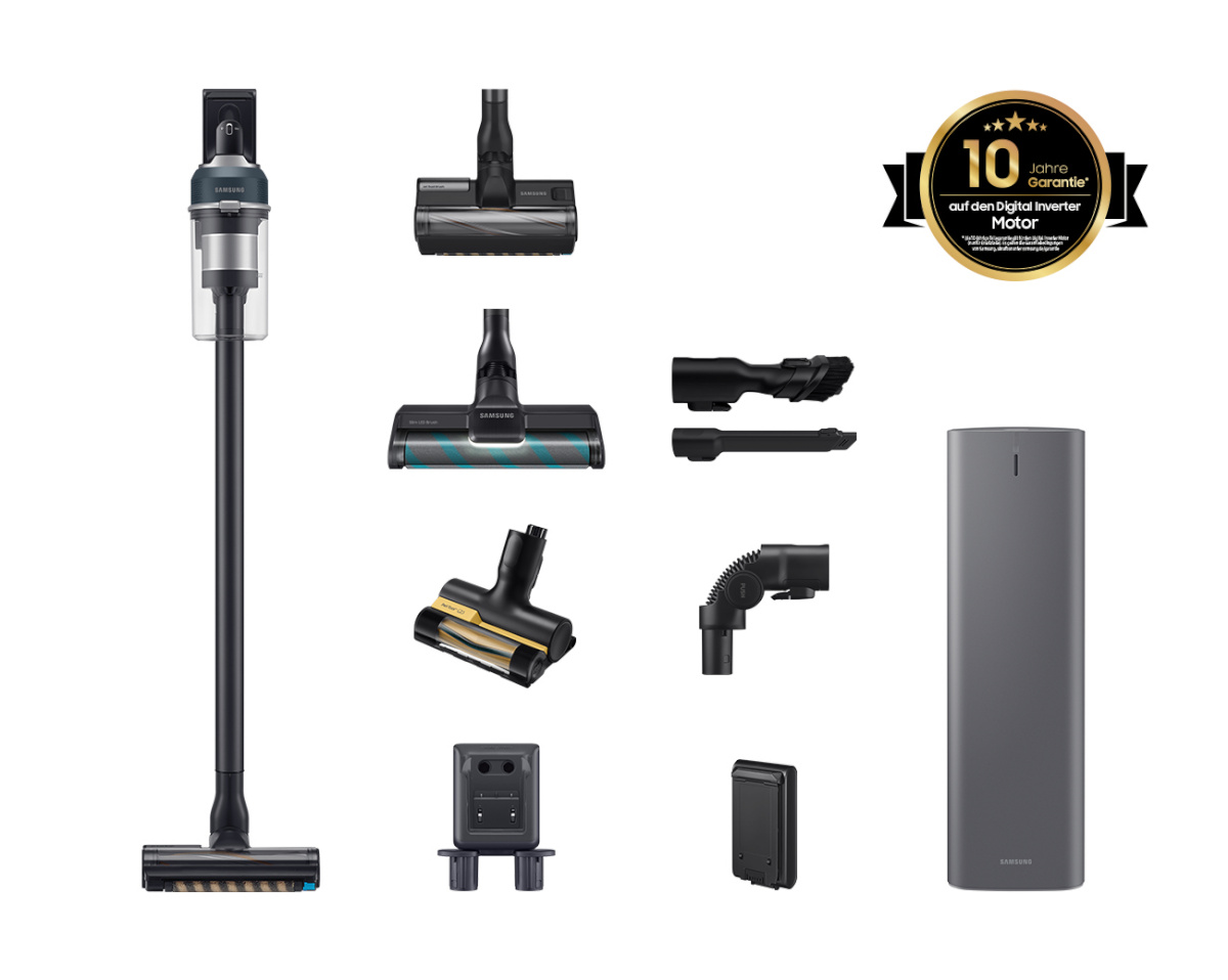 Samsung varstolmuimeja VS20C85G4PB/WD Jet 85 CompleteClean Plus, must/sinine