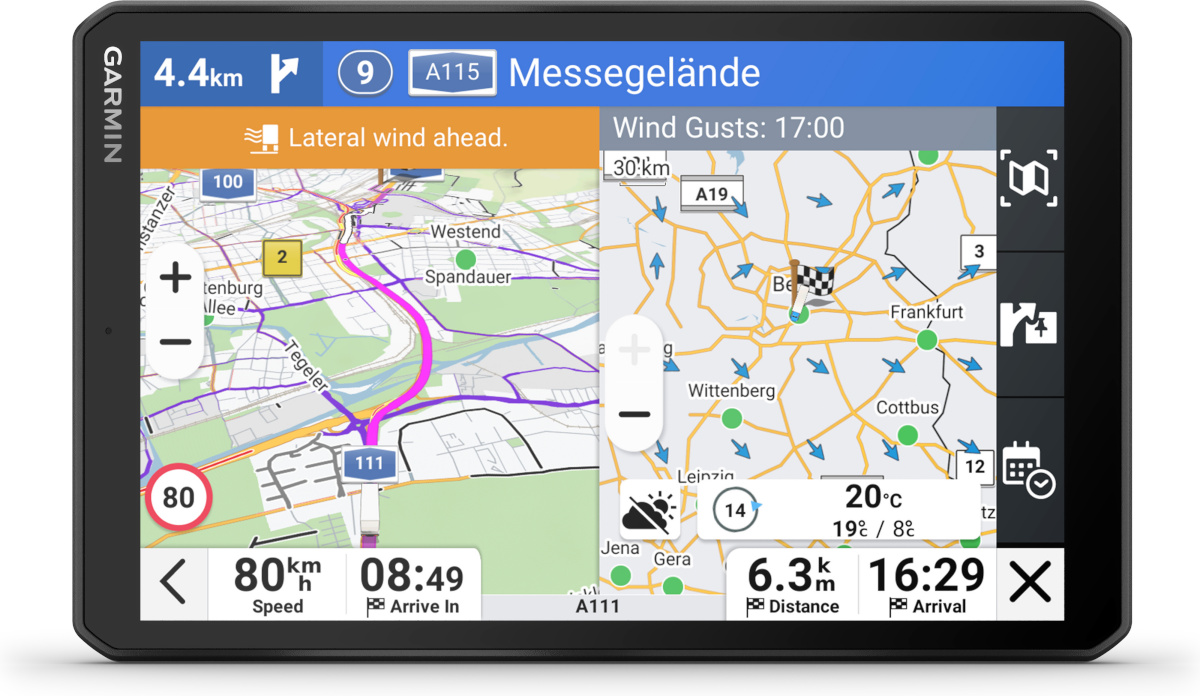 Garmin dezl LGV820, 8" veoauto navigaator, Euroopa