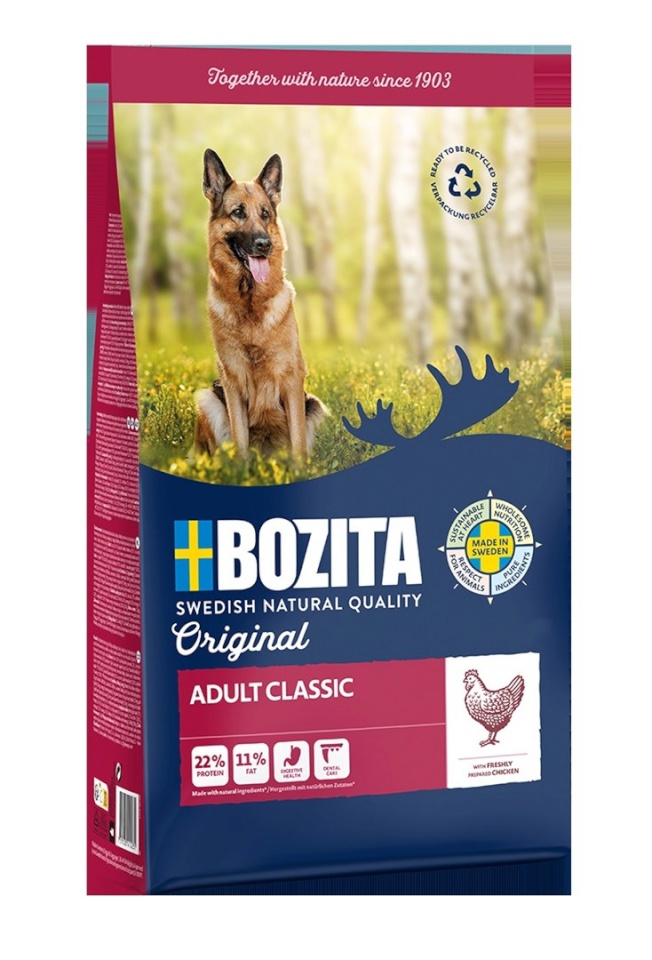 Bozita kuivtoit koerale Original Adult Classic Chicken, 12kg