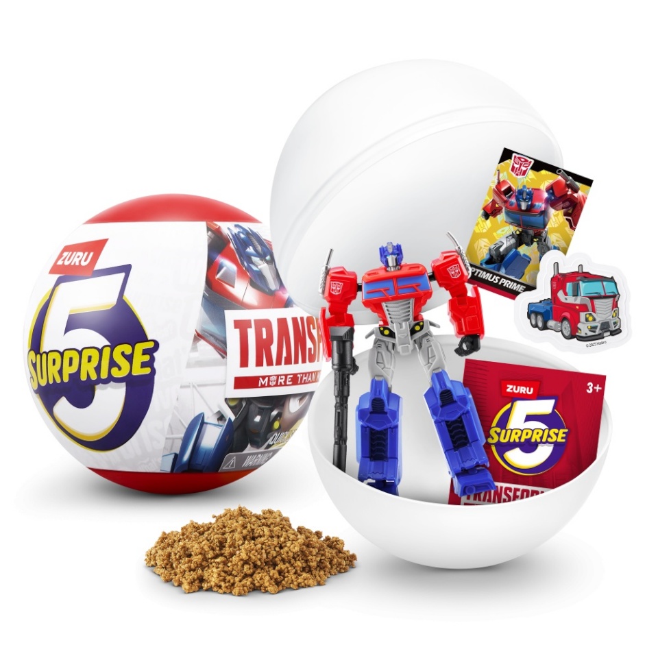 5 SURPRISE minikomplekt Transformers, assortii, 77687GQ2