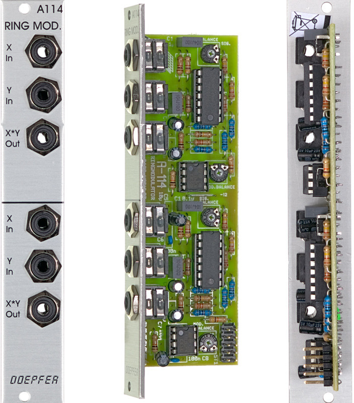 Doepfer A-114 kahe rõngaga modulaator Euroracki moodul
