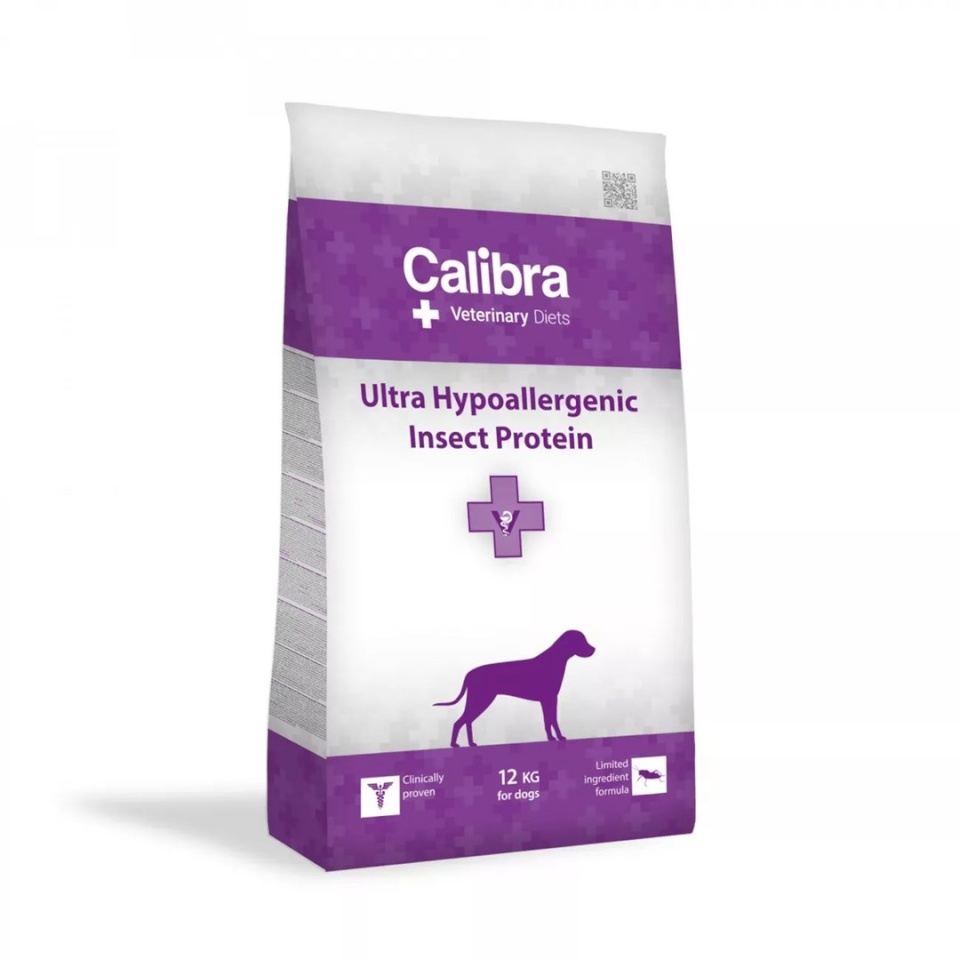 Calibra kuivtoit koerale Veterinary Diets Dog Ultra-Hypoallergenic Insect, 12kg