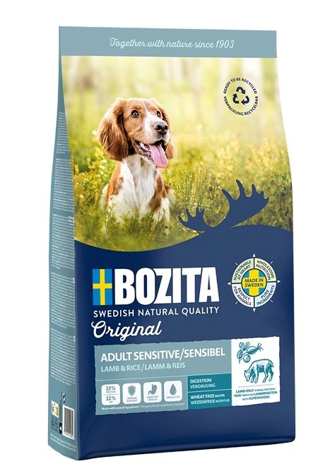 Bozita kuivtoit koerale Original Sensitive Digestion Lamb and Rice, 12kg