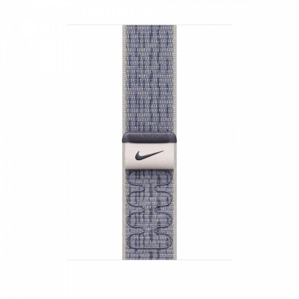 Apple kellarihm Watch hall/Blue Nike Sport Loop 46 mm
