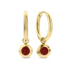 CO88 Collection naiste kõrvarõngad 8CE-70484 kuldne punane