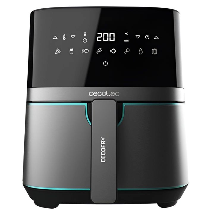 Cecotec kuumaõhufritüür Cecofry Full Inox 5500 Pro Oil-Free Fryer, must