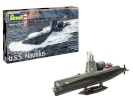 Revell Plastic model Ship U.S.S. Nautilus 1/305