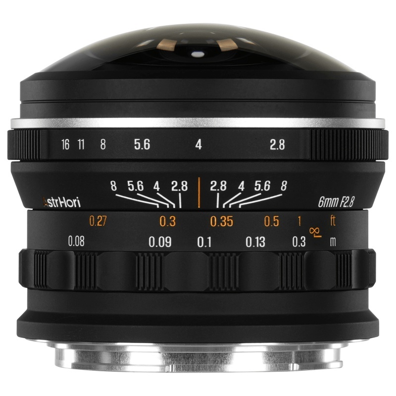 AstrHori MF 6 mm f/2,8 Full-frame Circular Fisheye Lens for Nikon Z