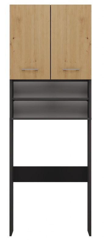 Top E Shop vannitoakapp Washing machine cabinet POLA DK 64x30xH180 anthracite/artisan