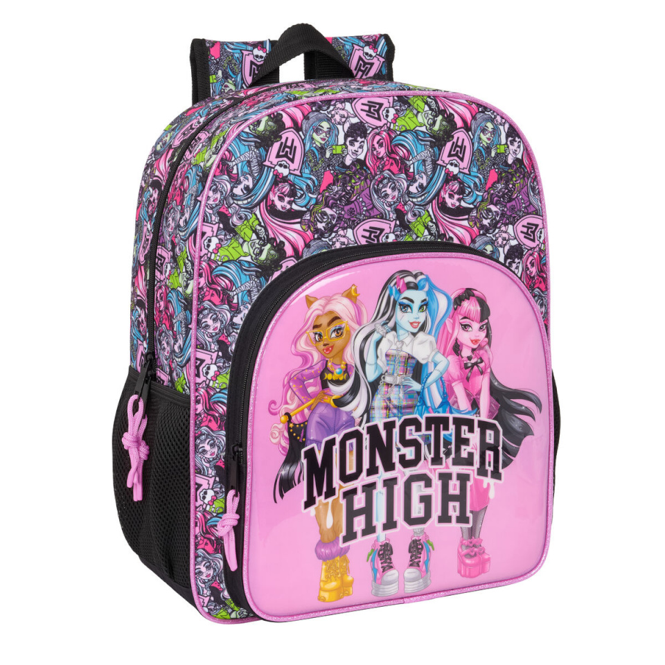 Monster High seljakott Drama mitmevärviline 33x42x14cm