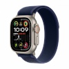 Apple Watch Ultra 2 GPS + Cellular 49mm Natural Titanium Case with Blue Trail Loop, M/L, sinine