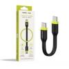 Mobile Origin laadimiskaabel Compact cable USB-C to USB-C must 10cm