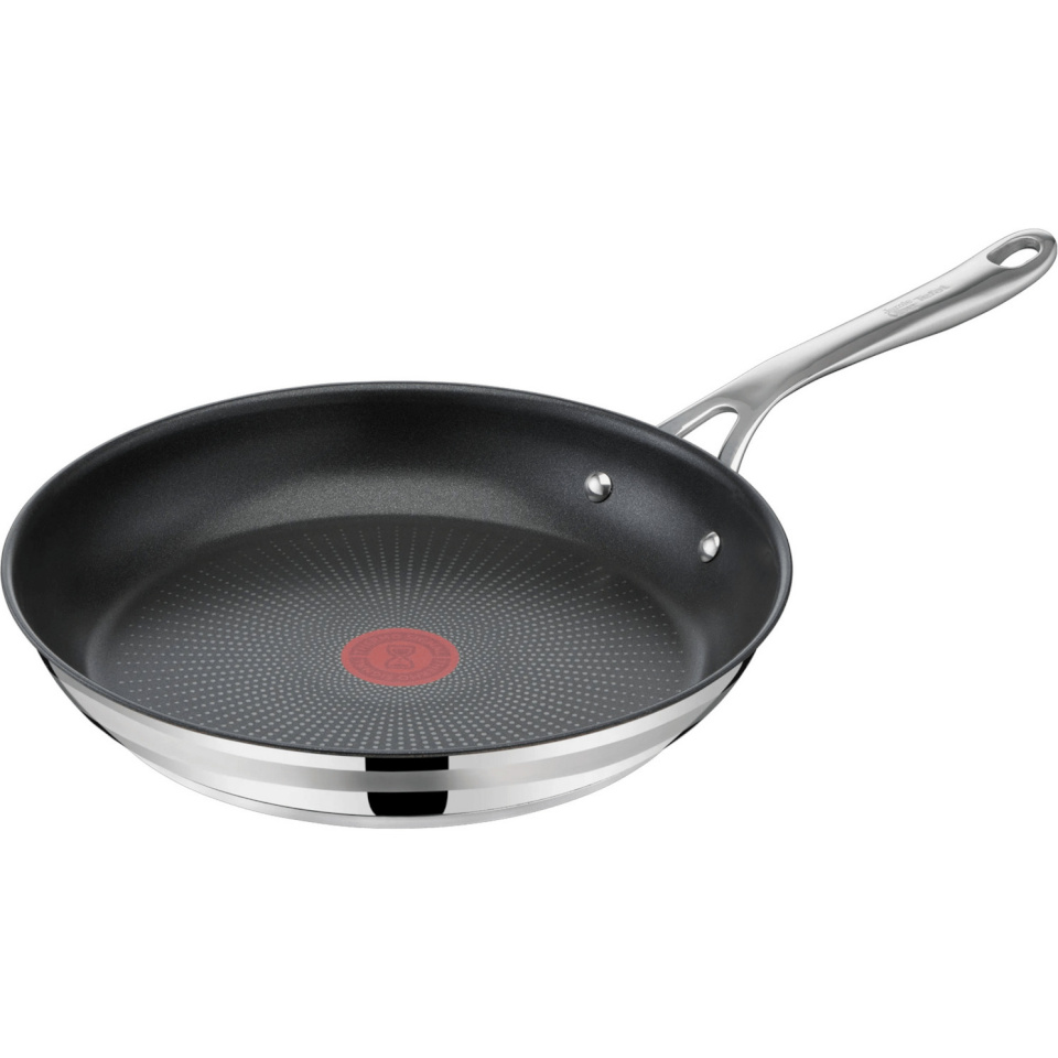 Tefal praepann E31006 Frying Pan by Jamie Oliver Cook Smart, 28cm, roostevaba teras/must