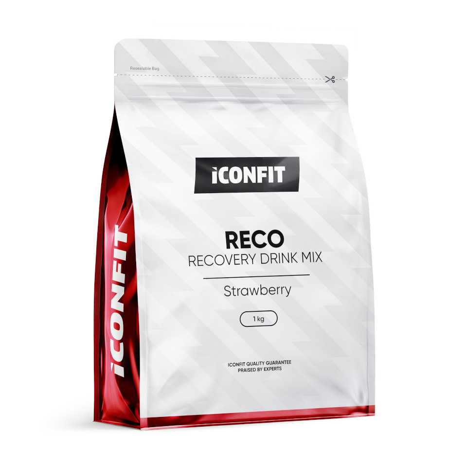 Iconfit Reco taastusjoogi segu, Maasikas, 1kg