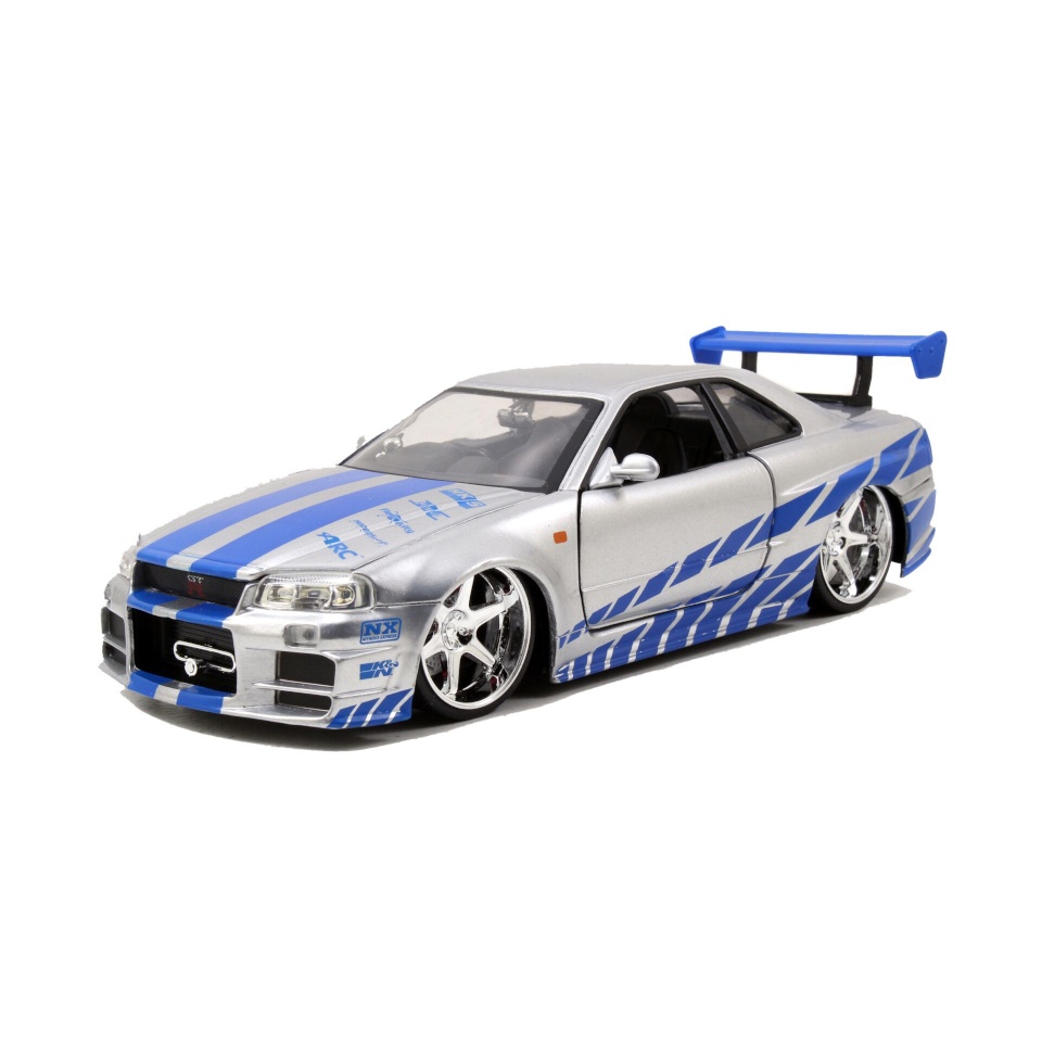 Jada mänguauto Jada Fast & Furious 2002 Nissan Skyline 1:24