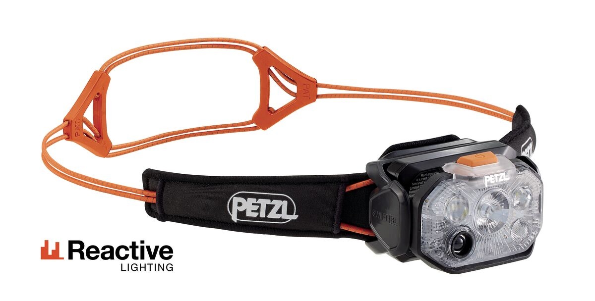 Petzl pealamp Swift RL, 1200lm, oranž