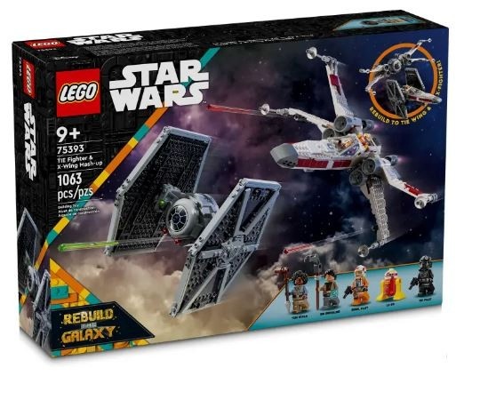 LEGO klotsid 75393 Star Wars Mashup aus TIE Fighter & X-Wing