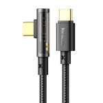 Mcdodo laadimiskaabel CA-3400 USB to USB-C Prism 90 degree cable, 100W, 1.2m (must)